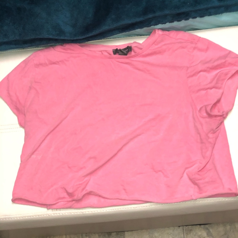 Pink Crop Top